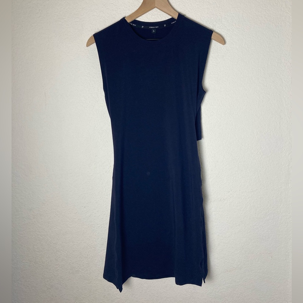 Public Rec Go To Dress Open Back Sleeveless Mini Dress